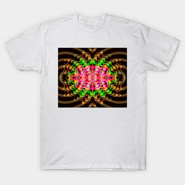 Vivid Colour Warp T-Shirt by Michaelm43